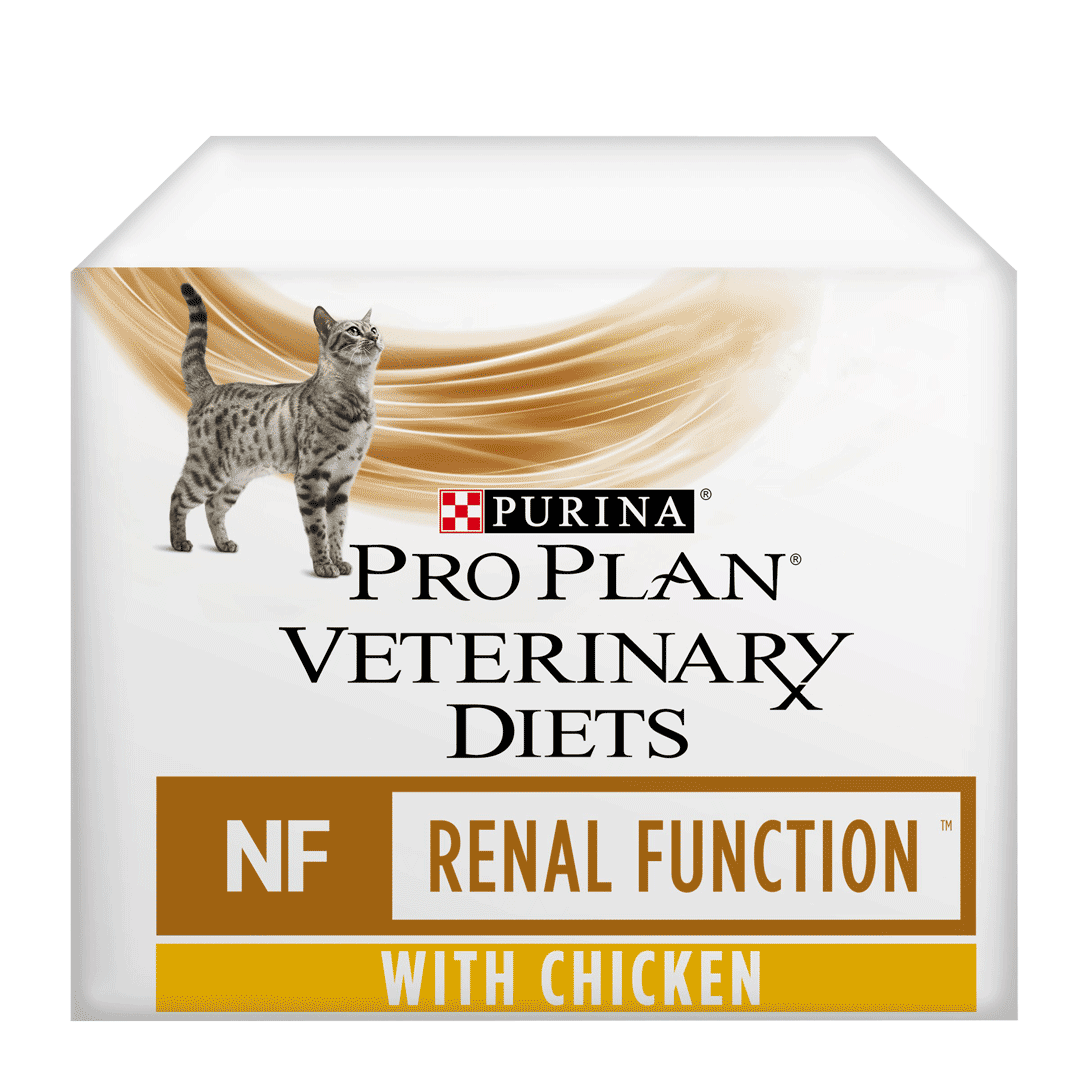 PRO PLAN VETERINARY DIETS NF Renal Function Chicken Wet Cat Food Pouch