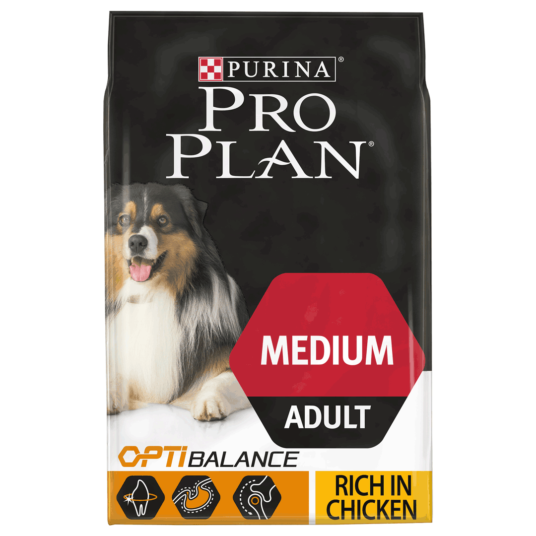 PRO PLAN Medium OPTIBALANCE Chicken Dry Dog Food