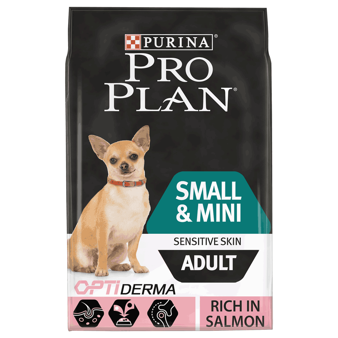 PRO PLAN Small and Mini Sensitive Skin Salmon Dry Dog Food