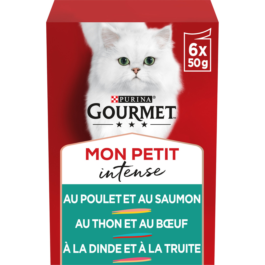 GOURMET™ Mon Petit Duo Intense Wet Cat Food