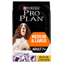 PRO PLAN Medium and Large Adult 7+ OPTIAGE Chicken Dry Dog Food