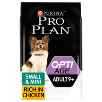 PRO PLAN Small and Mini Adult 9+ OPTIAGE Chicken Dry Dog Food