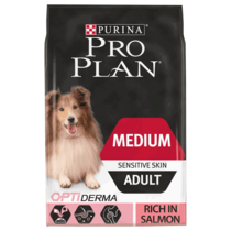 PRO PLAN Medium Sensitive Skin Salmon Dry Dog Food