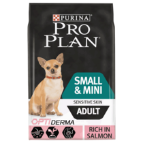PRO PLAN Small and Mini Sensitive Skin Salmon Dry Dog Food