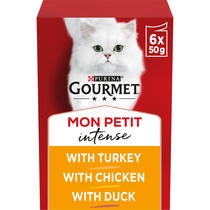 GOURMET™ Mon Petit Intense Meat Variety (Turkey, Duck and Chicken) Wet Cat Food