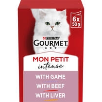 GOURMET™ Mon Petit Intense Meat Variety (Game, Beef and Liver) Wet Cat Food