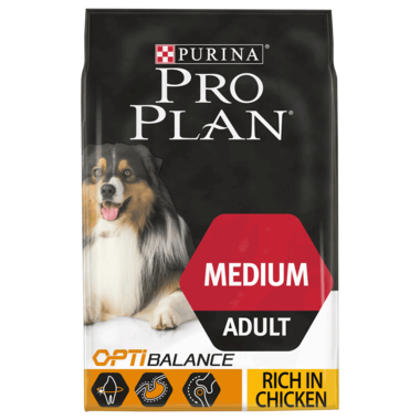 PRO PLAN Medium OPTIBALANCE Chicken Dry Dog Food