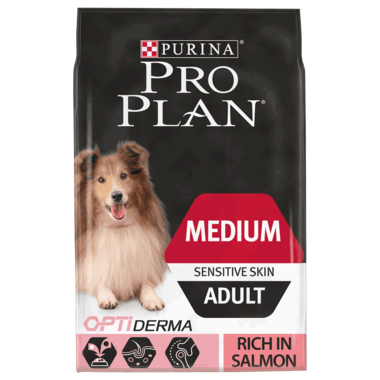 PRO PLAN Medium Sensitive Skin Salmon Dry Dog Food
