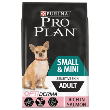 PRO PLAN Small and Mini Sensitive Skin Salmon Dry Dog Food