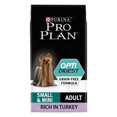 PRO PLAN® Small and Mini Grain Free Sensitive Digestion Turkey Dry Dog Food
