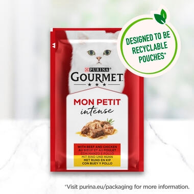 GOURMET™ Mon Petit Duo Intense Wet Cat Food