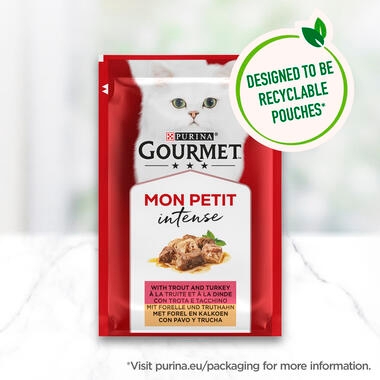GOURMET™ Mon Petit Duo Intense Wet Cat Food