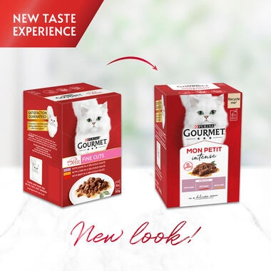 GOURMET™ Mon Petit Intense Meat Variety (Game, Beef and Liver) Wet Cat Food