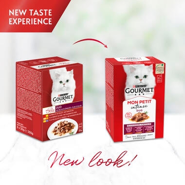 GOURMET™ Mon Petit Duo Intense Wet Cat Food