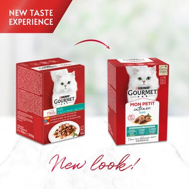 GOURMET™ Mon Petit Duo Intense Wet Cat Food