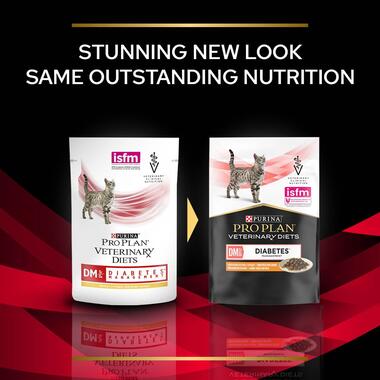 PURINA® PRO PLAN® VETERINARY DIETS DM St/Ox Diabetes Management™ with chicken, Wet Cat Food
