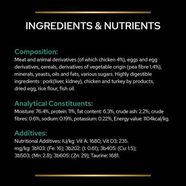 PURINA® PRO PLAN® VETERINARY DIETS EN St/Ox Gastrointestinal™ with chicken, Wet Cat Food Pouch