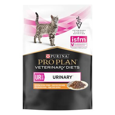 PURINA® PRO PLAN® VETERINARY DIETS UR St/Ox Urinary™ with chicken, Wet Cat Food Pouch
