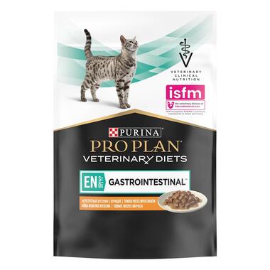 PURINA® PRO PLAN® VETERINARY DIETS EN St/Ox Gastrointestinal™ with chicken, Wet Cat Food Pouch