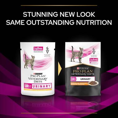 PURINA® PRO PLAN® VETERINARY DIETS UR St/Ox Urinary™ with chicken, Wet Cat Food Pouch