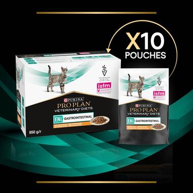 PURINA® PRO PLAN® VETERINARY DIETS EN St/Ox Gastrointestinal™ with chicken, Wet Cat Food Pouch