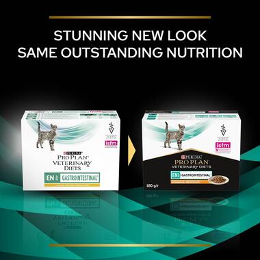 PURINA® PRO PLAN® VETERINARY DIETS EN St/Ox Gastrointestinal™ with chicken, Wet Cat Food Pouch