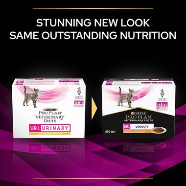 PURINA® PRO PLAN® VETERINARY DIETS UR St/Ox Urinary™ with chicken, Wet Cat Food Pouch