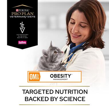 PURINA® PRO PLAN® VETERINARY DIETS OM St/Ox Obesity Management™ with chicken, Wet Cat Food Pouch