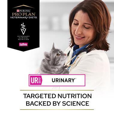 PURINA® PRO PLAN® VETERINARY DIETS UR St/Ox Urinary™ with Salmon, Wet Cat Food Pouch