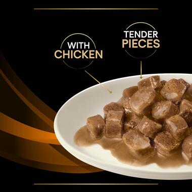 PURINA® PRO PLAN® VETERINARY DIETS OM St/Ox Obesity Management™ with chicken, Wet Cat Food Pouch