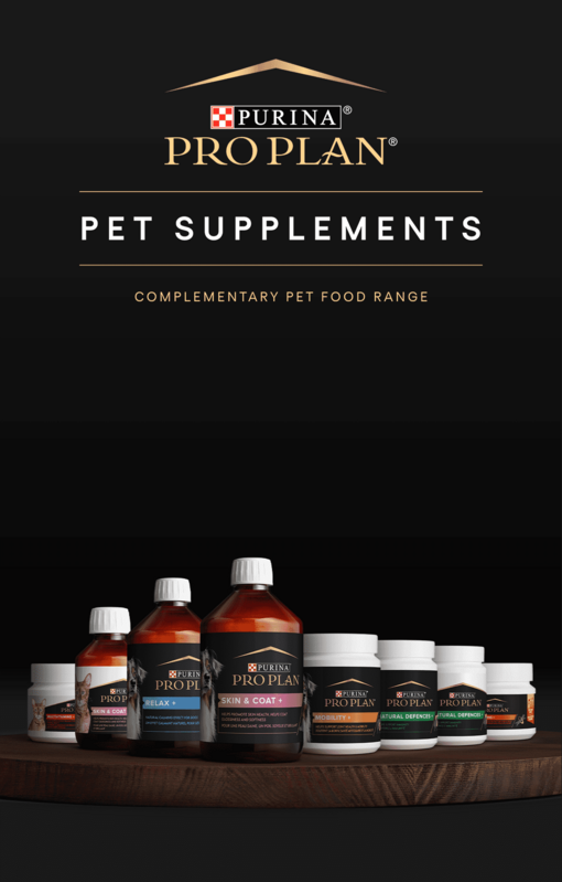 PRO PLAN® Pet Supplement Finder dog and cat image