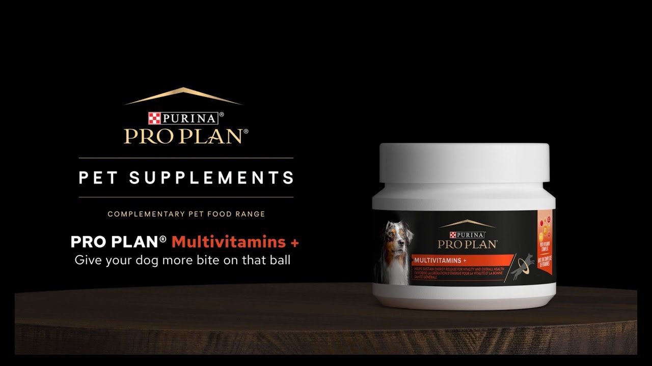 PRO PLAN® Dog Multivitamins Supplement Video